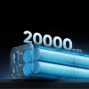 Cuktech CUKP200XGLGR 20000 mAh 100W Power Bank pilka