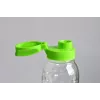 Curver Bottle Dots butelis 0,45 l permatomas/žalias