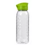Curver Bottle Dots butelis 0,45 l permatomas/žalias
