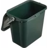 Curver Multiboxx Bio 6L žalias komposto kibiras iš perdirbto plastiko su ventiliuojamu dangčiu