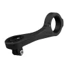 CYCPLUS Z4 Dviračio kompiuterio laikiklis - CNC aliuminio priekinis vairasvirtės laikiklis, skirtas Garmin, Bryton, Wahoo su GoPro adapteriu