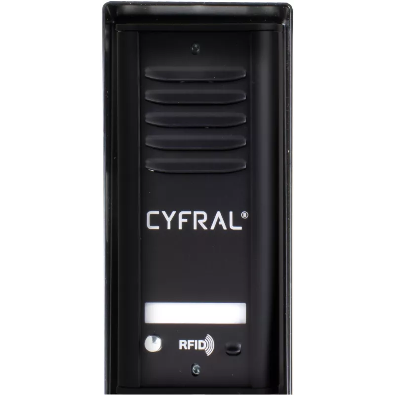 CYFRAL COSMO 1-Tenant Intercom Kit Black