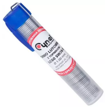 CYNEL UNIPRESS Fiolka 16g 1mm Sn60Pb40 SW26 litavimo viela