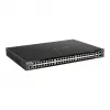 D-Link DGS-1520-52MP 52 prievadų Gigabit PoE+ valdomas jungiklis su 4 SFP+ 10G aukštutinėmis jungtimis, montuojamas į stelažą