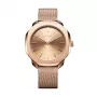 D1 Milano SSML02 Ultra Thin Bracelet Watch 36mm Black Dial Stainless Steel