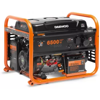 DAEWOO POWER PRODUCTS GDA 7500DPE-3 DUAL POWER Generatorius 6500 W 3 fazės