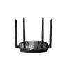 DAHUA AC12 AC1200 dviejų dažnių Gigabit belaidis maršrutizatorius, Wi-Fi 5, 4x LAN, juodas