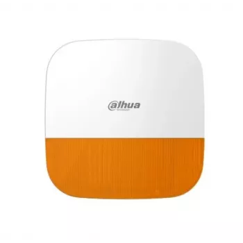 DAHUA ARA13-W2(868) belaidė lauko sirena su stroboskopine lempute, 110 dB, IP65, geltona