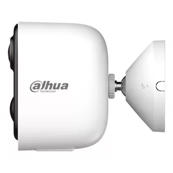 DAHUA BF5H 5MP belaidė kulkos formos apsaugos kamera su baterija, Wi-Fi, naktiniu matymu, IP65, dvipusiu garsu, PIR aptikimu, įmontuotu prožektoriumi ir sirena, Micro SD lizdu