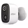 DAHUA BF5H 5MP belaidė kulkos formos apsaugos kamera su baterija, Wi-Fi, naktiniu matymu, IP65, dvipusiu garsu, PIR aptikimu, įmontuotu prožektoriumi ir sirena, Micro SD lizdu