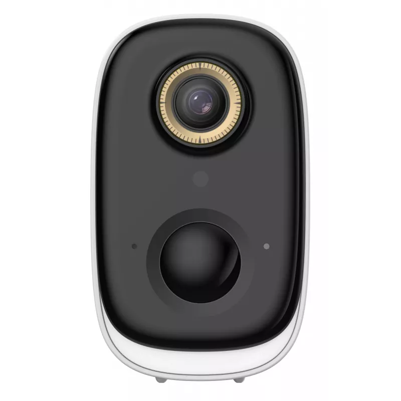 DAHUA BF5H 5MP belaidė kulkos formos apsaugos kamera su baterija, Wi-Fi, naktiniu matymu, IP65, dvipusiu garsu, PIR aptikimu, įmontuotu prožektoriumi ir sirena, Micro SD lizdu
