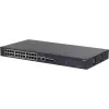 DAHUA CS4226-24ET-375 26 prievadų 2 lygio+ valdomas PoE+ komutatorius su 24 Gigabit PoE+ prievadais, 2 SFP jungtimis, 375W biudžetu, be ventiliatoriaus, montuojamas į stelažą