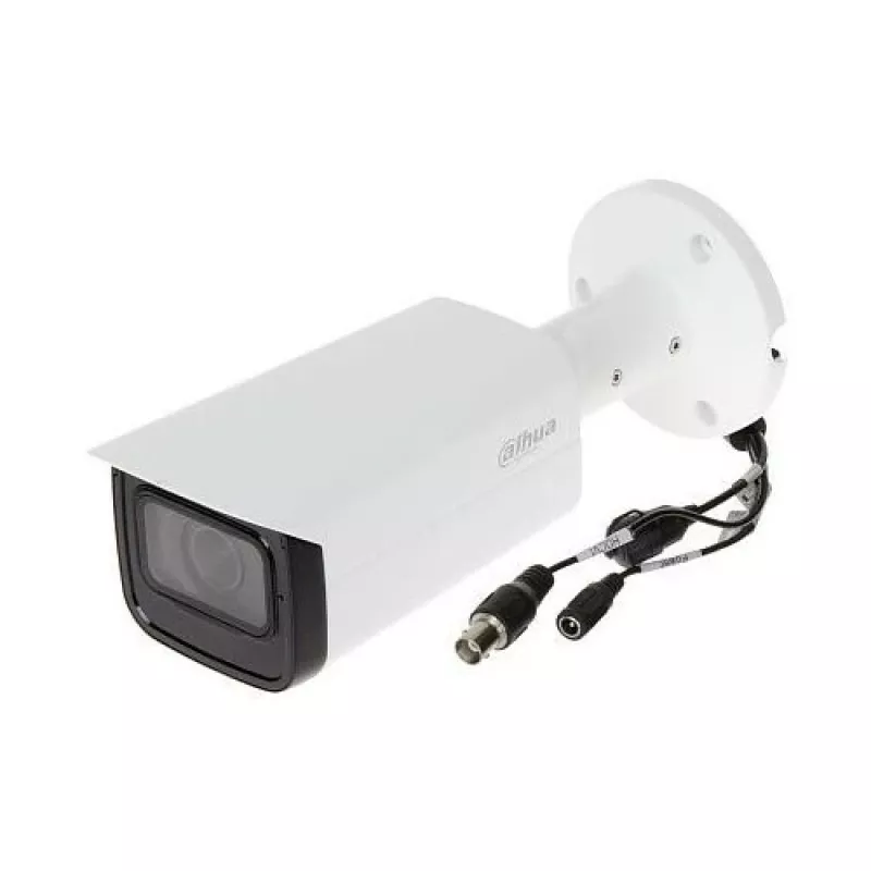 Dahua HDCVI 5MP motorizuota varifokalinė kulkos formos kamera su 80m IR ir įmontuotu mikrofonu – HAC-HFW2501TU-Z-A-27135-S2
