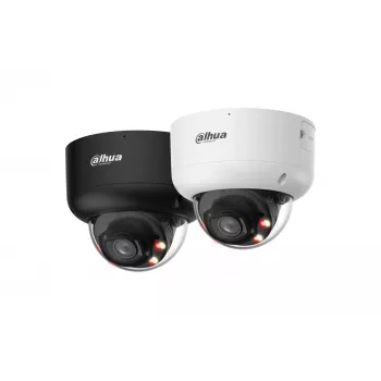 DAHUA IPC-HDBW5659R1-ASE-PV-0280B-PRO-BLACK 6MP kupolinė tinklo kamera su 2,8 mm objektyvu, WizMind AI, juoda