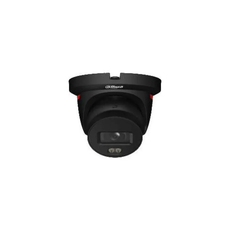 Dahua IPC-HDW2449TH-S-LED-0280B-PROX-BLK IP Camera with LED and Black Housing
