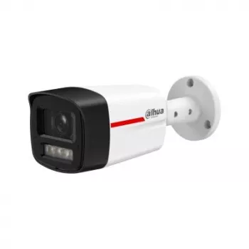 DAHUA IPC-HFW2449TL-S-LED-0280B-PROX WizSense WizColor X 4MP Bullet IP Camera su 2.8mm objektyvu, spalvotu naktiniu matymu, įmontuotu mikrofonu, PoE, IP67