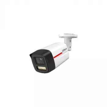 DAHUA IPC-HFW2449TL-S-LED-0280B-PROX WizSense WizColor X 4MP Bullet IP Camera su 2.8mm objektyvu, spalvotu naktiniu matymu, įmontuotu mikrofonu, PoE, IP67