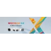DAHUA IPC-PFW31259S-A180-E2-AS-PV-0280B-BLACK 5MP dviejų objektyvų panoraminė IP kamera su aktyviu atgrasymu, juoda