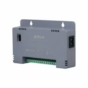 Dahua PFM344D-8CH-EN 8 kanalų CCTV maitinimo šaltinis, 12V 4A, 48W, metalinis