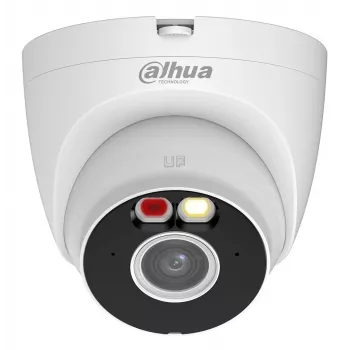 DAHUA T5A-IL-0280B 5MP Wi-Fi 6 išmanus dvigubos šviesos IP fotoaparatas su 2,8 mm objektyvu