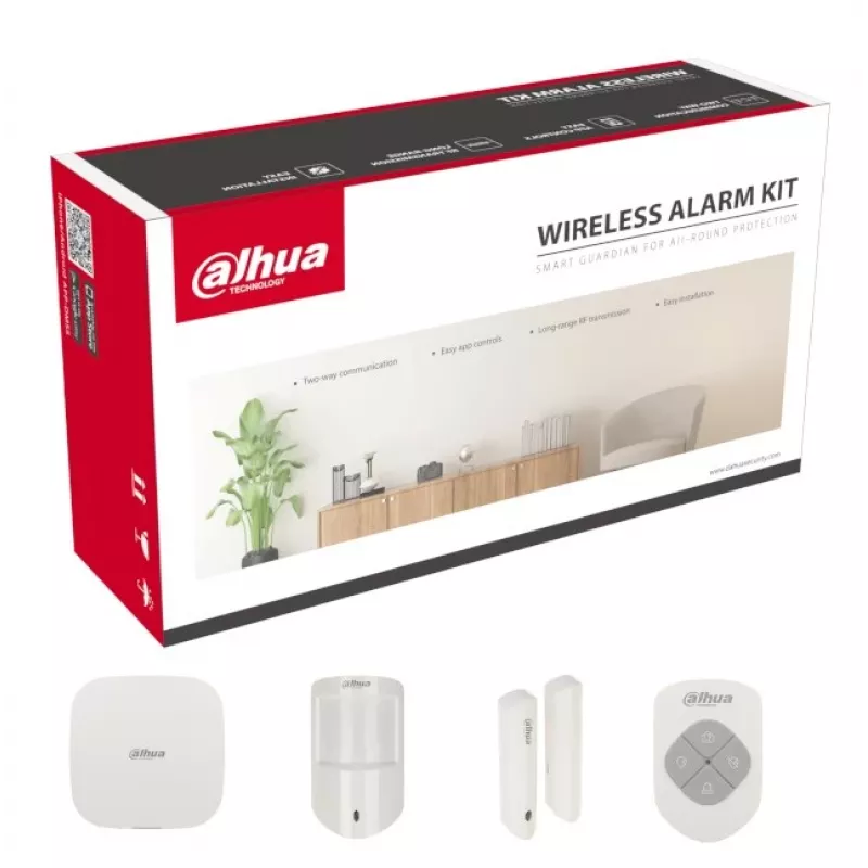 Dahua Technology ART-ARC3000H-03-FW2(868) belaidis signalizacijos centras Wi-Fi baltas