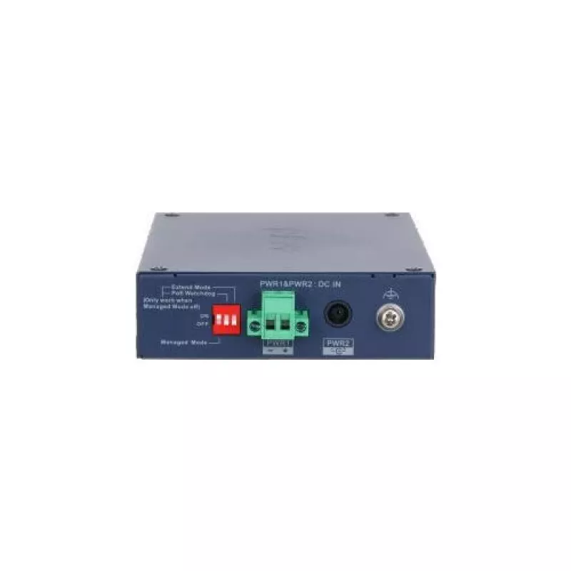 Dahua Technology CHS4206-4GT-90 pramoninis nevaldomas PoE jungiklis, 6 prievadų Gigabit, 4x PoE++ 90W, DIN bėgis