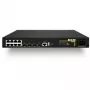Dahua Technology DCN S4600-12X-P-SI Managed Layer 2+ Switch, 8x PoE+ 10/100/1000Base-T + 4x 10G SFP+, 125W PoE Budget