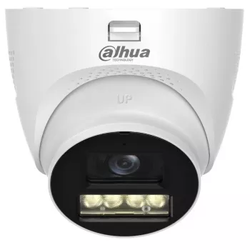 Dahua Technology Lite HAC-HDW1500TQ-IL-T Kupolinė IP vaizdo stebėjimo kamera, 5MP, 2,8 mm, vidaus ir lauko, lubų/sienos montavimas, IP67, Smart IR, balta