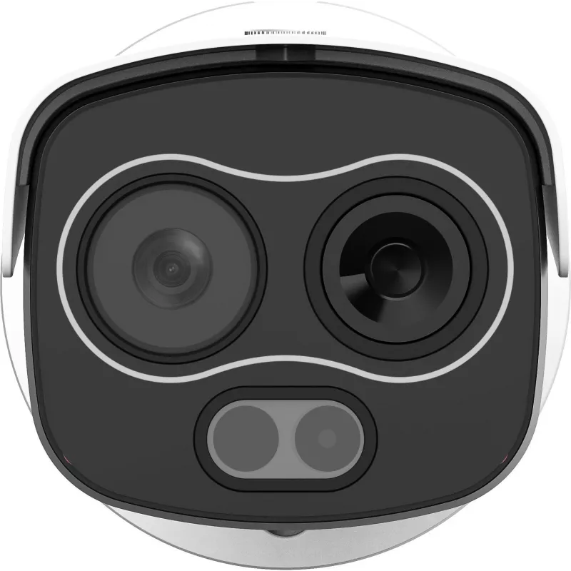DAHUA TPC-BF1241-B3F4-DW-S8 Terminė tinklo kupolinė kamera, 256x192 terminis ir 4MP matomas, 3.5mm/4mm, IP67, PoE
