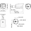 DAHUA TPC-BF1241-LB3F4-DW-S8-V1 4MP terminė hibridinė kryptinė IP kamera