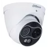Dahua TPC-DF1241-TB3F4-DW-S8-V1 Dviejų spektrų terminė ir matomo vaizdo IP kamera, 4MP, 256x192 terminė, IP67, IK10