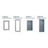 DAHUA VTO4202F-MN modulinė lauko stoties pagrindinė dalis – 2MP HD kamera, 2 laidų IP, IP65, IK07