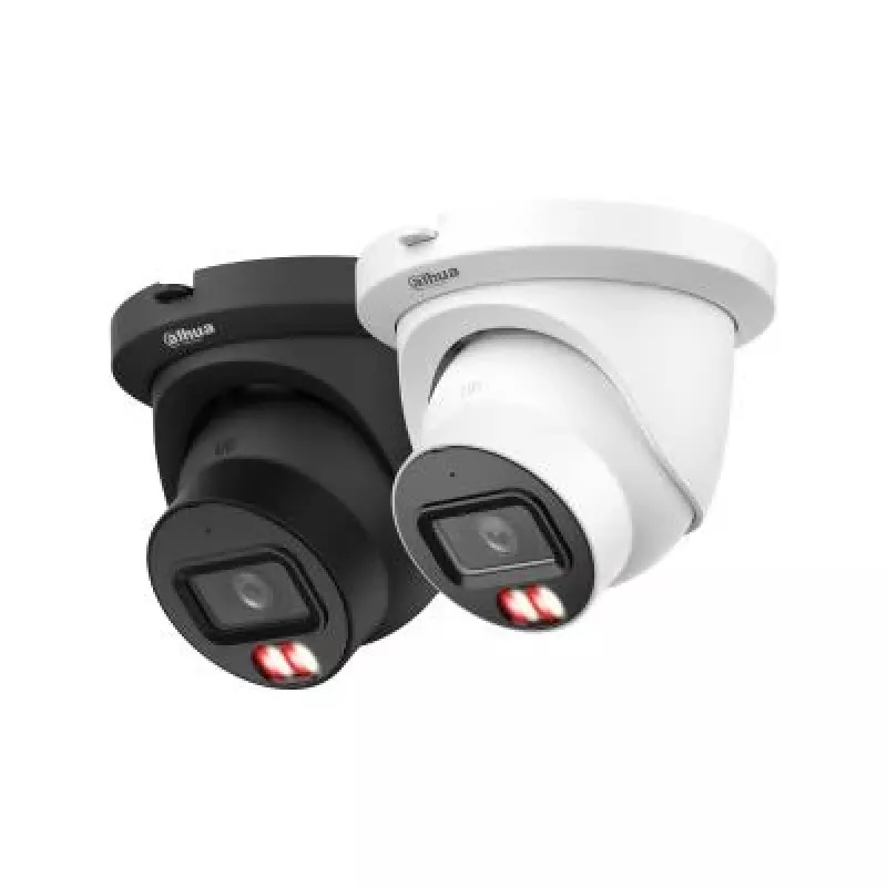 DAHUA WizSense 5 Series 8MP sferinė tinklo kamera, 2,8 mm fiksuotas objektyvas, juoda, IPC-HDW5859TM-ASE-IL-0280B-BLACK