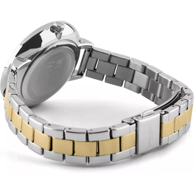 Moterinis laikrodis Daisy Dixon DD088SGM su kvarciniu analoginiu mechanizmu, 36 mm, sidabrinis, nerūdijančio plieno tinklelis