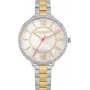 Moterinis laikrodis Daisy Dixon DD088SGM su kvarciniu analoginiu mechanizmu, 36 mm, sidabrinis, nerūdijančio plieno tinklelis