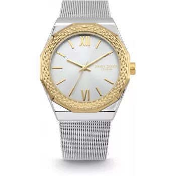 Daisy Dixon DD169SGM Moteriškas kvarcinis analoginis laikrodis 36mm rožinio aukso spalvos
