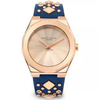 Daisy Dixon Women's Watch DD110URG 35mm Rose Gold Tone Stainless Steel Mesh