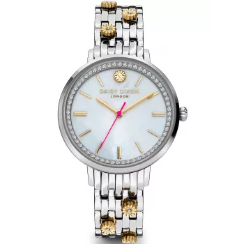Daisy Dixon Women's Watch DD158SM 38mm Silver Stainless Steel Mesh