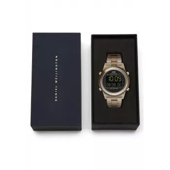 DANIEL WELLINGTON Classic Black Sheffield 42mm Rose Gold Watch DW00100767