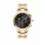 DANIEL WELLINGTON Classic Vyriškas Laikrodis 42mm Rožinis Auksas Juoda Oda DW00100641