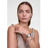 Daniel Wellington Classic Petite 32mm moteriškas laikrodis - rožinio aukso tinklelio apyrankė - DW00100706