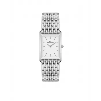Daniel Wellington Classic Petite 32mm moteriškas laikrodis - rožinio aukso tinklelio apyrankė - DW00100706