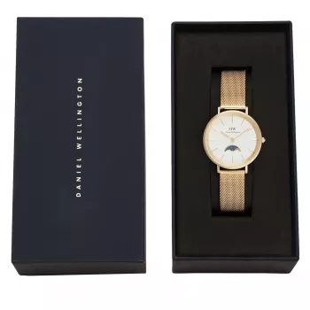Daniel Wellington Elan Lumine Karoliai 26mm Rožinis Auksas Nerūdijantis Plienas