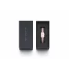 DANIEL WELLINGTON Petite Lumine Moteriškas Laikrodis 20mm Rožinis Auksas Nerūdijantis Plienas Tinklelis Perlų Motinos Ciferblatas DW00100509