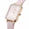 DANIEL WELLINGTON Petite Lumine Moteriškas Laikrodis 20mm Rožinis Auksas Nerūdijantis Plienas Tinklelis Perlų Motinos Ciferblatas DW00100509