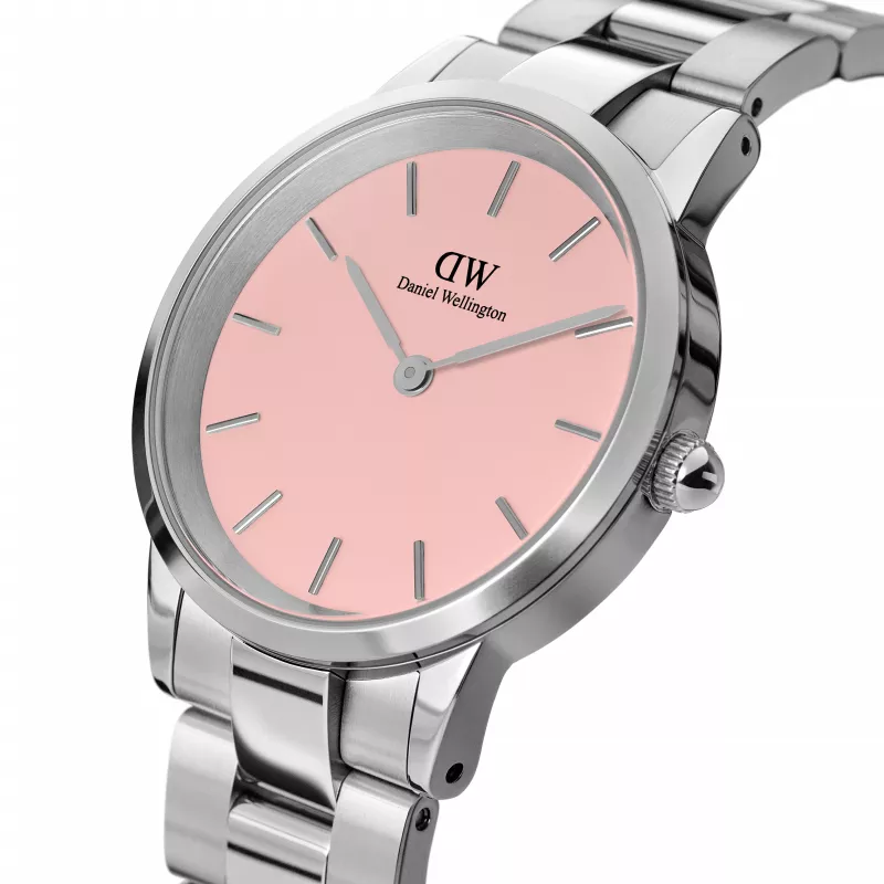 DANIEL WELLINGTON Petite Lumine Moteriškas Laikrodis 28mm Rožinis Auksas DW00100534