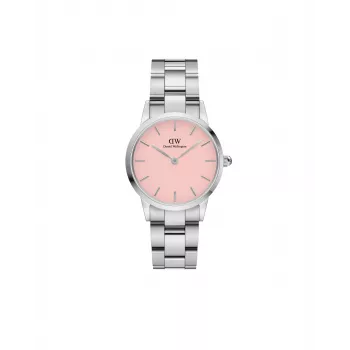 DANIEL WELLINGTON Petite Lumine Moteriškas Laikrodis 28mm Rožinis Auksas DW00100534
