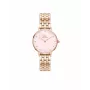 DANIEL WELLINGTON Petite Lumine Moteriškas Laikrodis 28mm Rožinis Auksas Nerūdijantis Plienas Tinklelis DW00100617