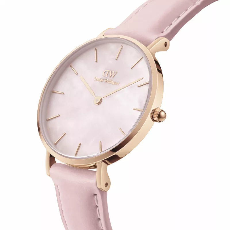 DANIEL WELLINGTON Petite Lumine Moteriškas Laikrodis 28mm Sidabrinis Nerūdijančio Plieno Tinklelis DW00100633