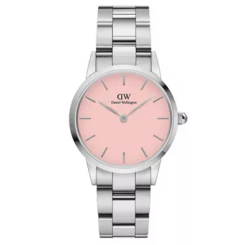 DANIEL WELLINGTON Petite Lumine Moteriškas Laikrodis 36mm Sidabrinis Nerūdijančio Plieno Tinklelis DW00100536